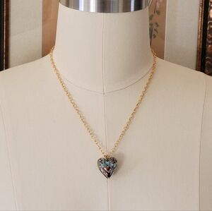 Mia Fiore Murano Glass Heart Necklace
